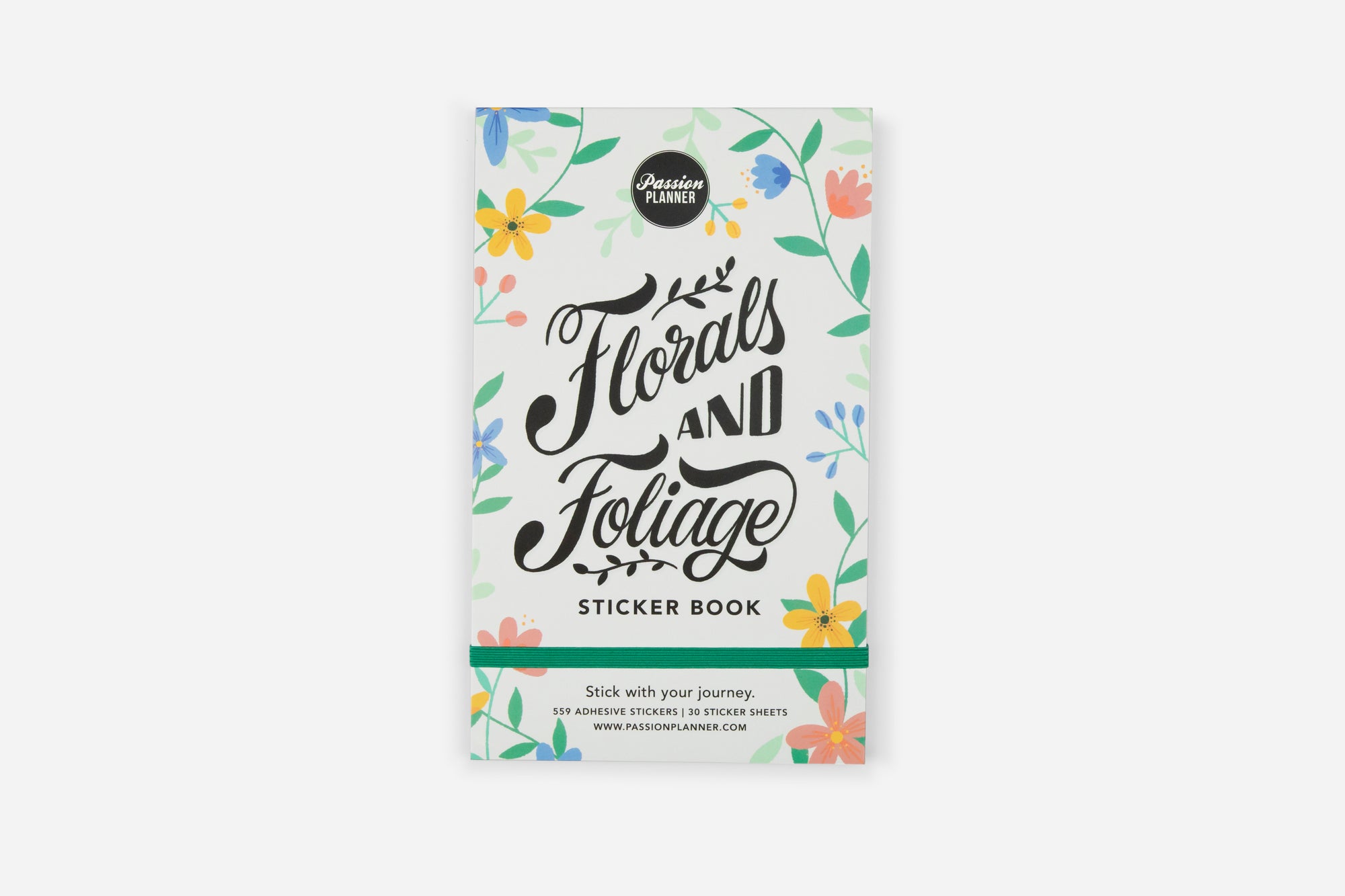 Florals and Foliage decorative sticker book