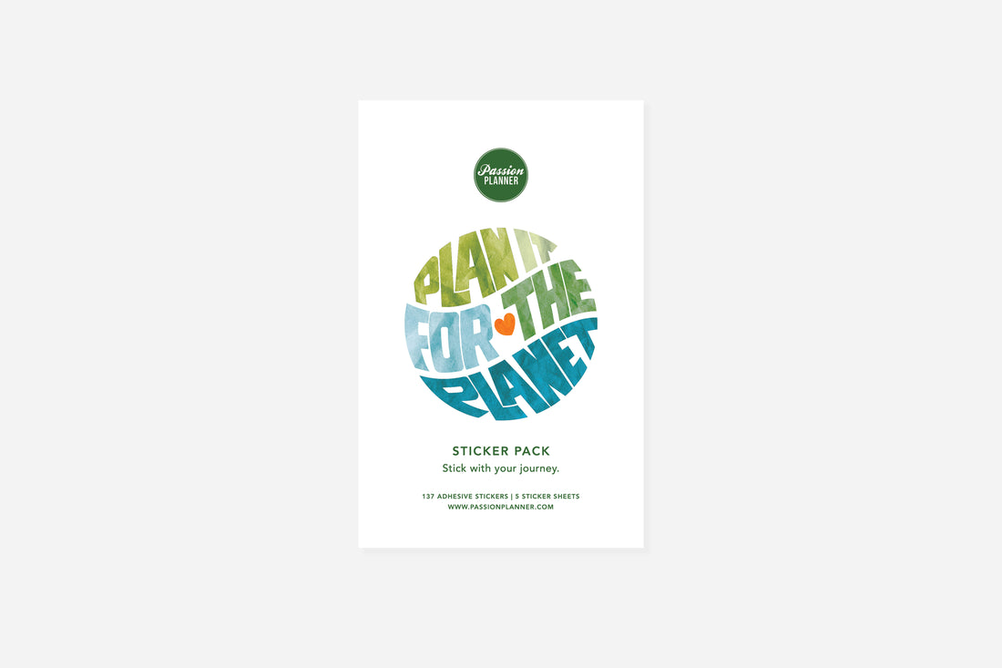 Plan It for the Planet Sticker Pack - Passion Planner
