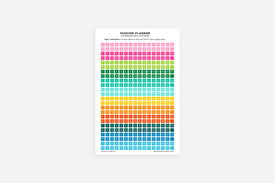 Calendar Date Stickers - Passion Planner