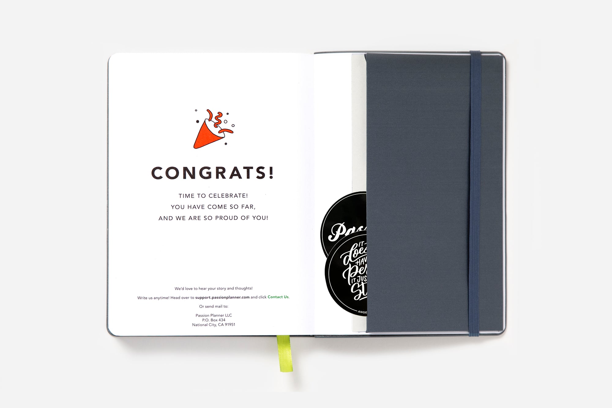 Daily Undated Cosmic Blue - Passion Planner