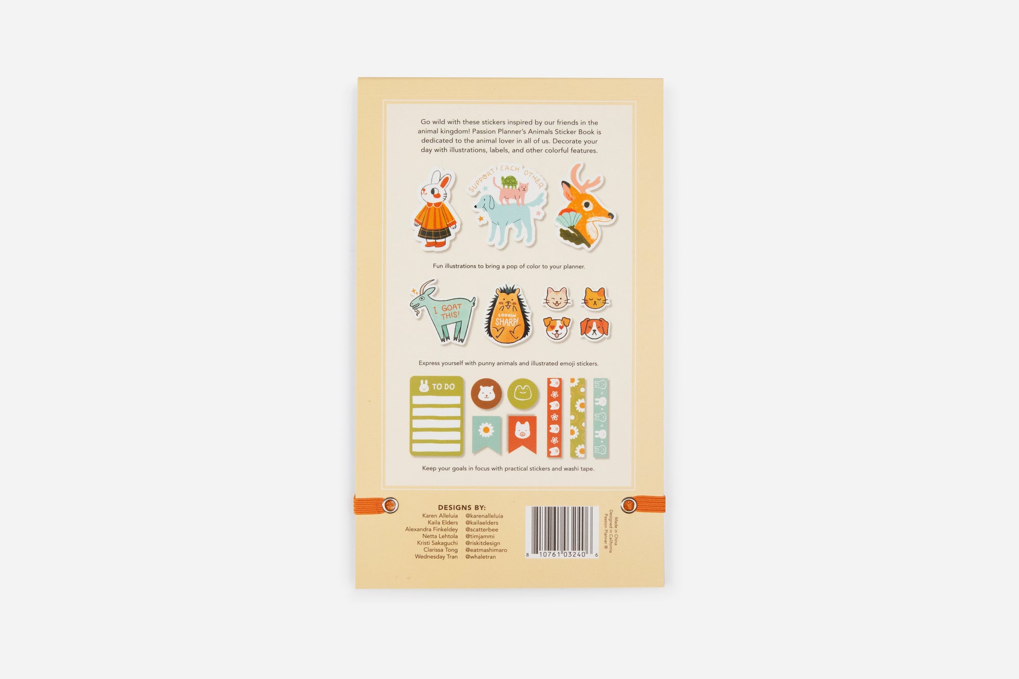 Pawsitive Pals Stickerbook - Passion Planner