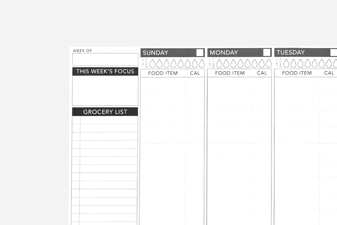 Calorie Tracker - Passion Planner