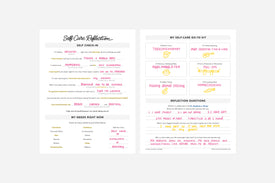Self-Care Reflection - Passion Planner