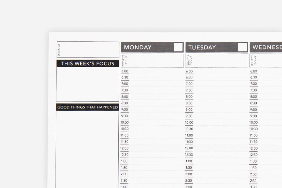 Weekly Undated - Passion Planner
